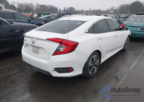 2018 Honda Civic Ex-L из США, поврежденный, VIN JHMFC1F78JX037154